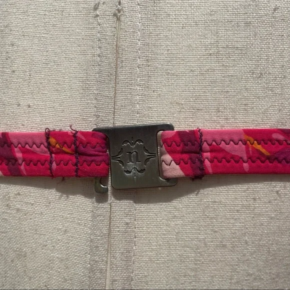 Nanette Lepore pink floral print strapless bikini top / L / Excellent condition - Picture 14 of 17